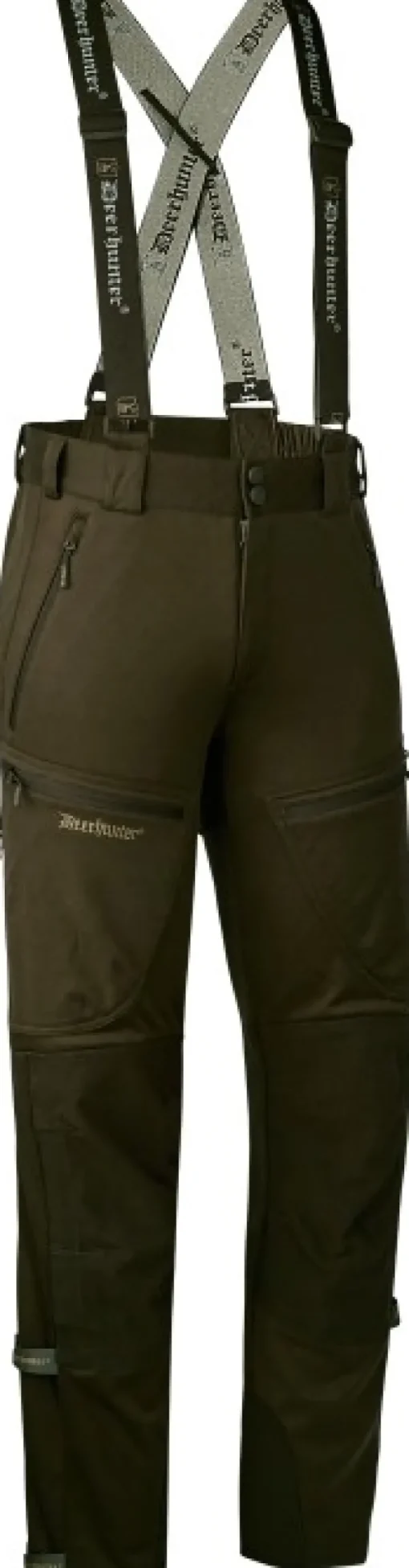 Deerhunter Excape Softshell Trousers metsästyshousut, vihreäruskea| Metsästyshousut/Softshellhousut Ja Tuulenpitävät Housut