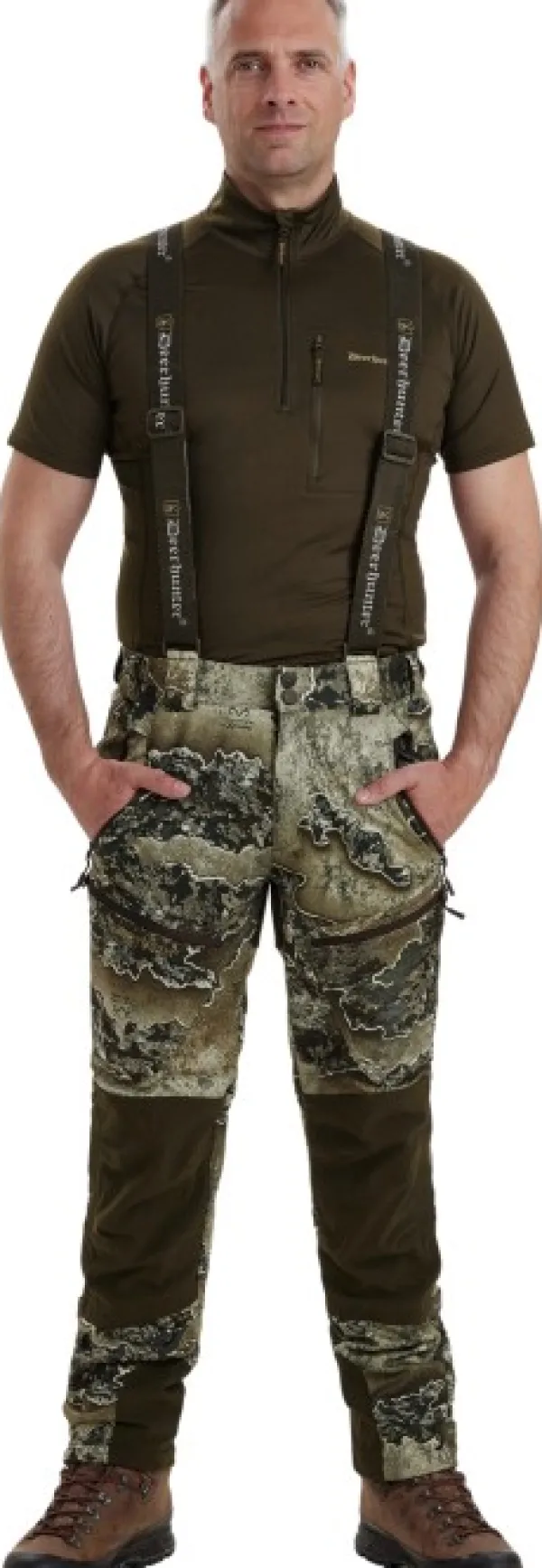 Deerhunter Excape Softshell Trousers metsästyshousut, camo| Camovaatteet