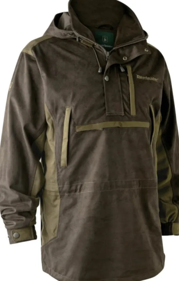 Deerhunter Explore Smock anorakki, pähkinänruskea/vihreä| Metsästystakit/Anorakit Metsälle