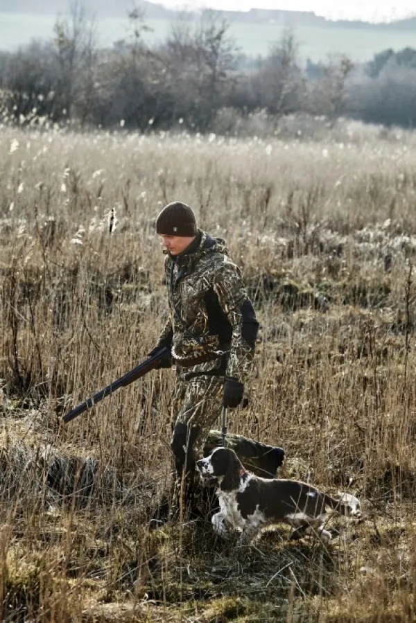 Deerhunter Toppahousut^Heat Game Trousers lämpöhousut, Realtree Max-7