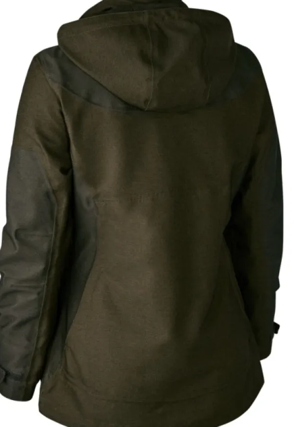 Deerhunter Naisten metsästysvaatteet/Naisten Metsästystakit^Lady Chasse Jacket naisten metsästystakki, vihreäruskea