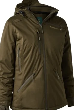 Deerhunter Metsästystakit/Untuvatakit Metsälle^Lady Excape Winter Jacket naisten talvimetsästystakki, vihreä