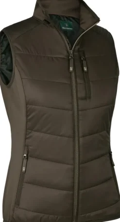 Deerhunter Lady Heat Padded Waistcoat naisten lämpöliivi, ruskea| Liivit
