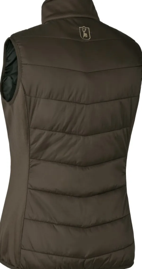 Deerhunter Lady Heat Padded Waistcoat naisten lämpöliivi, ruskea| Liivit