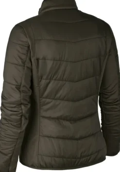 Deerhunter Lämpövaatteet^Lady Heat Padded Jacket naisten topattu lämpötakki, ruskea