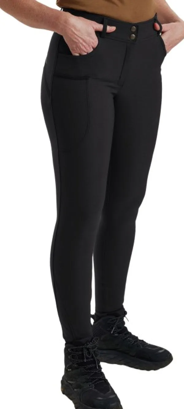 Deerhunter Naisten metsästysvaatteet/Naisten Metsästyshousut^Lady Hunting Tights naisten metsästyslegginsit, musta