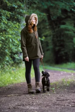 Deerhunter Naisten metsästysvaatteet/Naisten Metsästyshousut^Lady Hunting Tights naisten metsästyslegginsit, musta