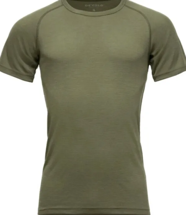 Devold Lauparen Merino 190 Base Tee Man Lichen| Kerrastopaidat
