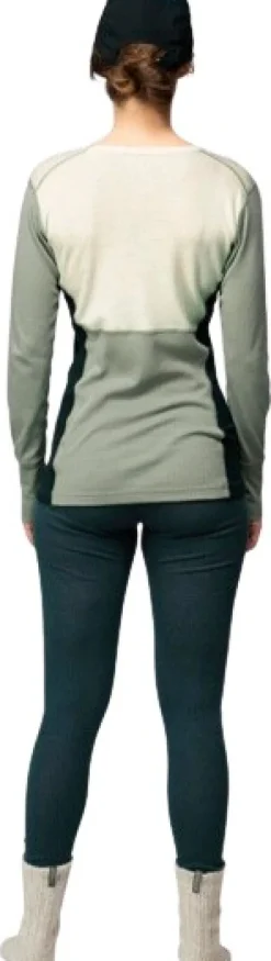 Devold Lauparen Merino 190 Shirt Woman Raw White/Fog/Ink| Kerrastopaidat