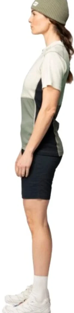 Devold Kerrastopaidat^Lauparen Merino 190 Zip Tee Woman Raw White/Fog/Ink