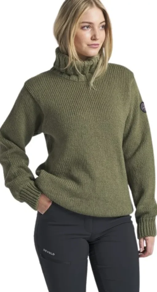 Devold Pitkähihaiset Paidat^Nansen Sweater Crew Neck Unisex Grey Melange