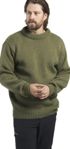 Devold Pitkähihaiset Paidat^Nansen Sweater Crew Neck Unisex Grey Melange