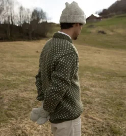 Devold Pitkähihaiset Paidat^Nordsjø Sweater Crew Neck Unisex Olive