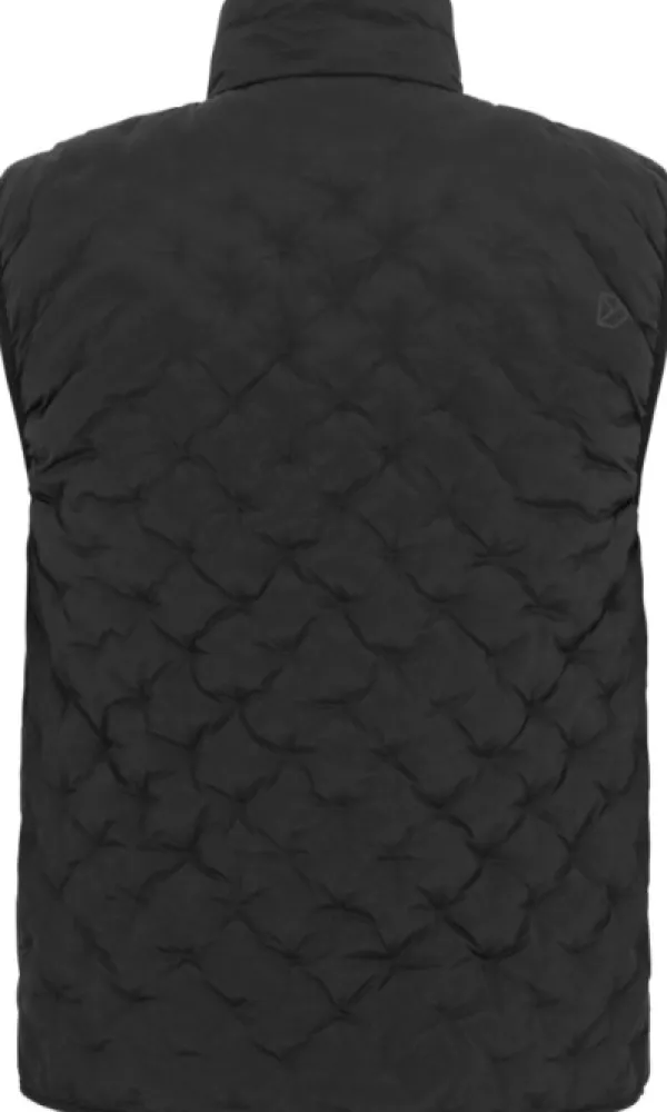 Didriksons Darius tikattu liivi, musta| Liivit