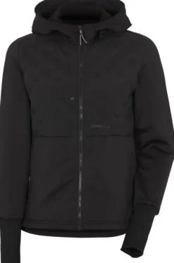 Didriksons Valda FZ naisten hupparitakki, musta| Hupparit, Fleecet Ja Välipaidat