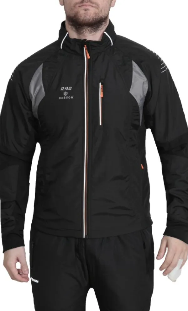 Dobsom Hiihtotakit^R-90 Winter Jacket II takki, musta