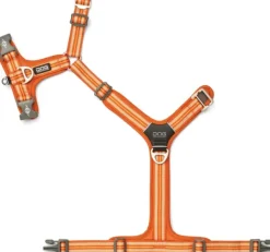 DOG Copenhagen Comfort Walk Air Harness koiran valjaat, XS, Orange Sun| Valjaat