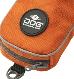 DOG Copenhagen Koiranomistajan Tarvikkeet^Pouch Organizer Leash Bag tarvikelaukku talutushihnaan, Orange Sun