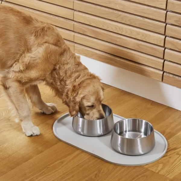 DOG Copenhagen Koirankupit^Vega Bowl koirankuppi, S/M, Steel