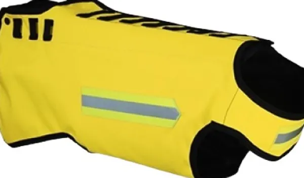 DogTech One Generation 2 koirien suojaliivi, keltainen| Koiran Metsästys- Ja Suojaliivit