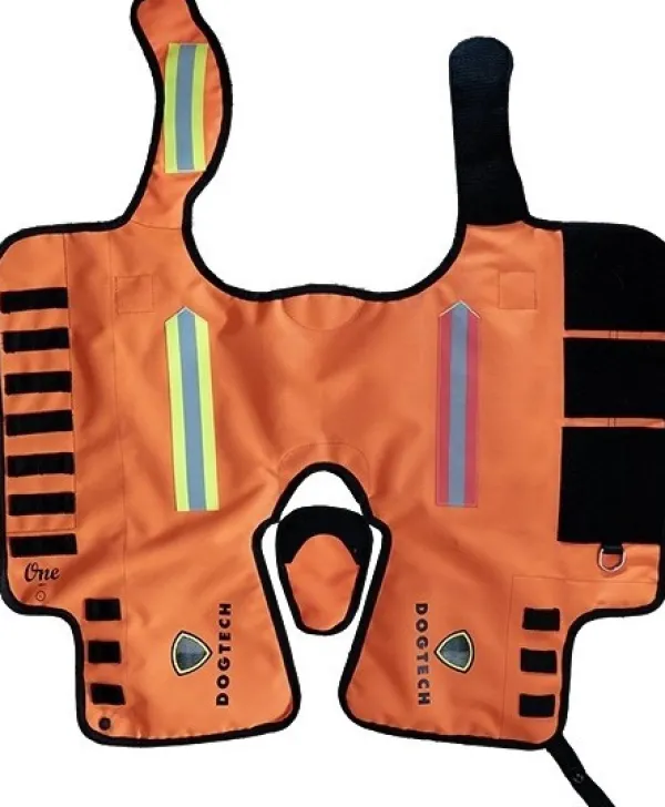 DogTech One Generation 2 koirien suojaliivi, keltainen| Koiran Metsästys- Ja Suojaliivit