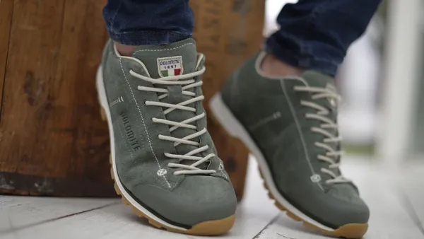 Dolomite 54 Full Grain Low Unisex Mud/Green| Ulkoilukengät