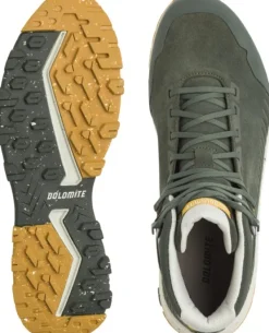 Dolomite Ulkoilukengät^M's Carezza Leather Mid WP Thyme Green