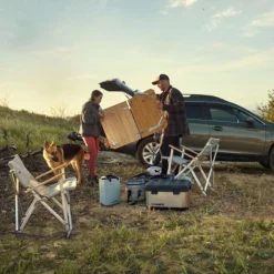 Dometic Compact Camp Table Bamboo taitettava retkipöytä| Retkituolit, -pöydät Ja Istuinalustat
