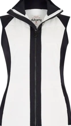 Dubarry Liivit^Foyle naisten liivi, valkoinen/musta