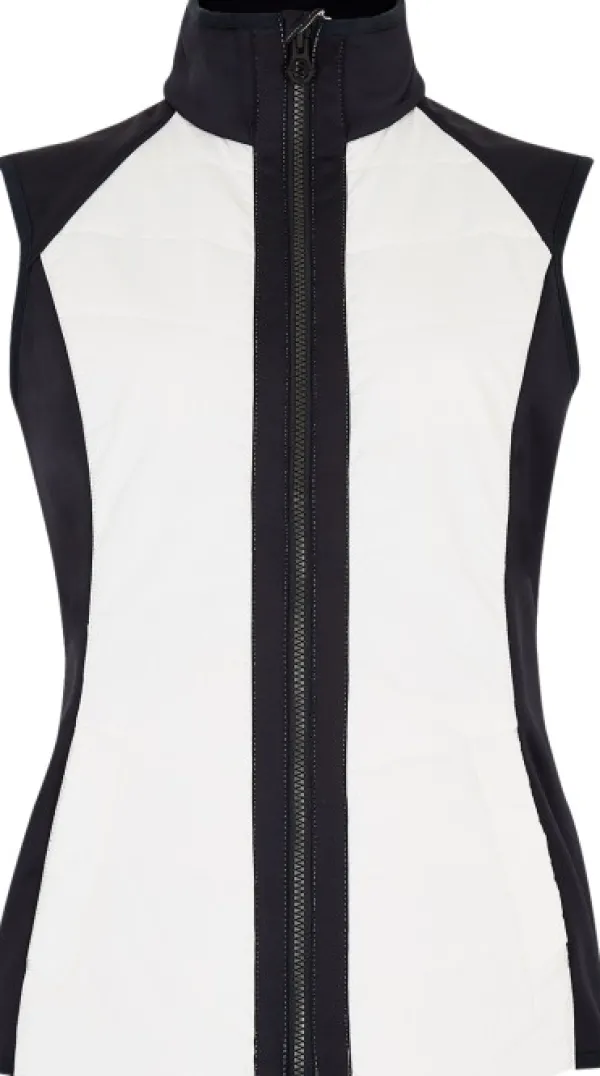 Dubarry Liivit^Foyle naisten liivi, valkoinen/musta