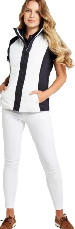 Dubarry Liivit^Foyle naisten liivi, valkoinen/musta