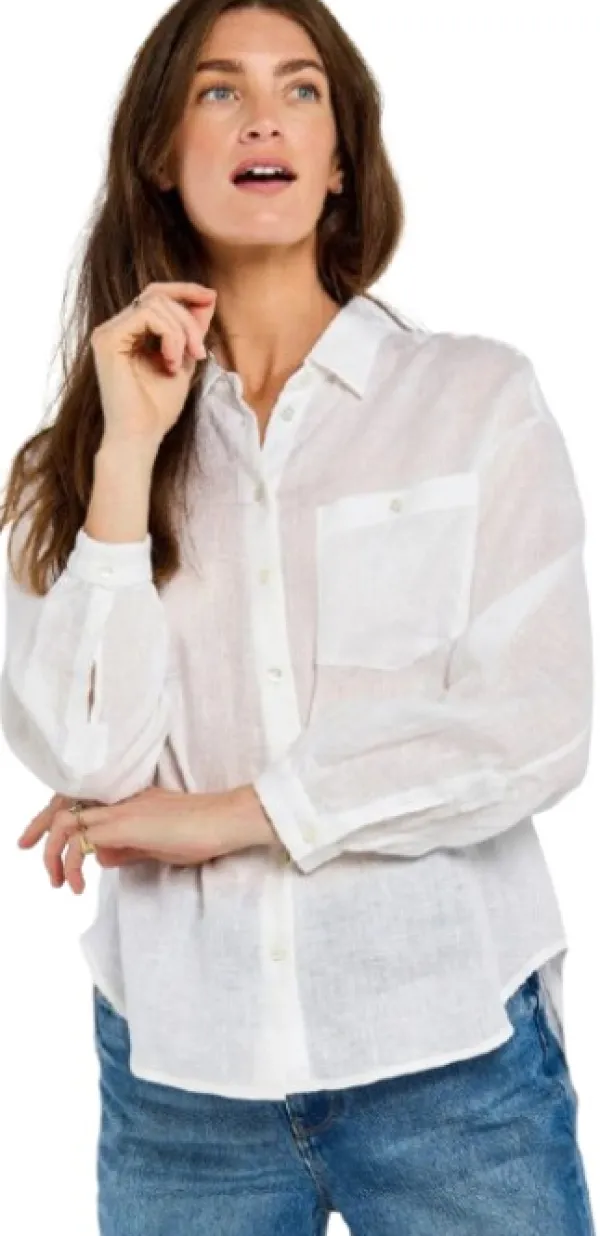 Dubarry Flanelli- Ja Kauluspaidat^W's Silvergrass White