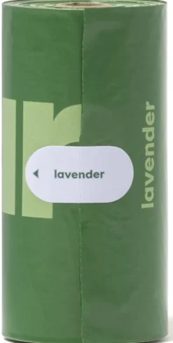 Earth Rated Koirankakkapussit^Refill Lavender rullapakkaus, 21 kpl