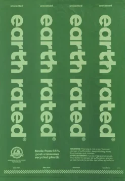 Earth Rated Refill Unscented rullapakkaus, 8 kpl| Koirankakkapussit