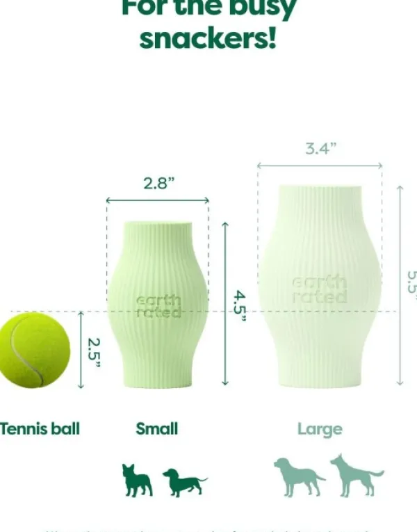 Earth Rated Treat Toy koiranlelu, Small| Aktivointilelut