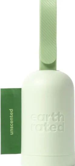 Earth Rated Unscented kakkapussin pidike ja pussirulla 15 kpl| Koirankakkapussit