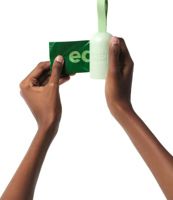 Earth Rated Unscented kakkapussin pidike ja pussirulla 15 kpl| Koirankakkapussit