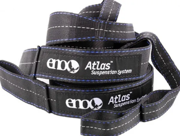 Eno Hammock Eno Atlas Suspension System kiinnityshihna riippumatolle, musta| Riippumatot