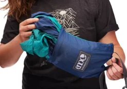 Eno Hammock Eno DoubleNest Bluesign kahden hengen riippumatto, tummanharmaa/musta| Riippumatot