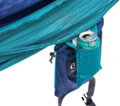 Eno Hammock Eno DoubleNest Bluesign kahden hengen riippumatto, tummanharmaa/musta| Riippumatot