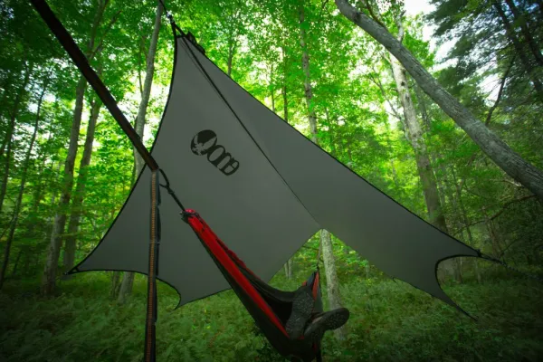 Eno Hammock Riippumatot^Eno DryFly kestävä tarppi, harmaa