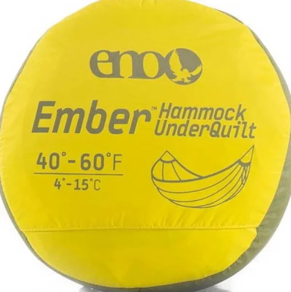 Eno Hammock Eno Ember UnderQuilt lämmin alushuopa, vihreä| Riippumatot