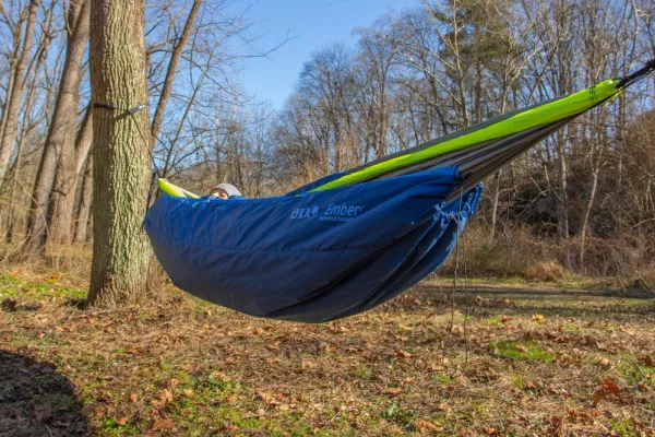 Eno Hammock Eno Ember UnderQuilt lämmin alushuopa, vihreä| Riippumatot