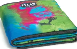 Eno Hammock Teltat, Makuupussit Ja Makuualustat^Eno FieldDay Blanket fleecepeitto, Tie Dye V2