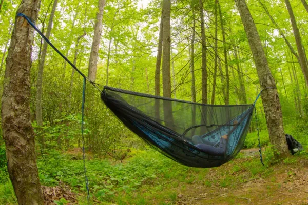Eno Hammock Riippumatot^Eno Guardian SL Bug Net minimalistinen hyttysverkko riippumatolle, tummanharmaa