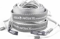 Eno Hammock Eno Helios XL Ultralight Suspension System kiinnitysjärjestelmä riippumatolle, harmaa, 4,08 m| Riippumatot