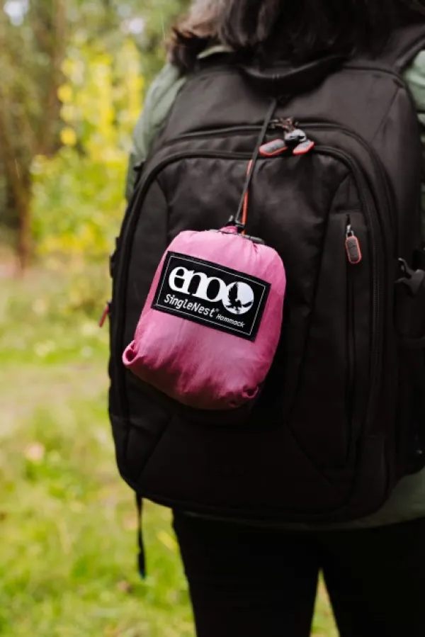 Eno Hammock Eno SingleNest Bluesign yhden hengen riippumatto, vaaleanvihreä/oliivi| Riippumatot