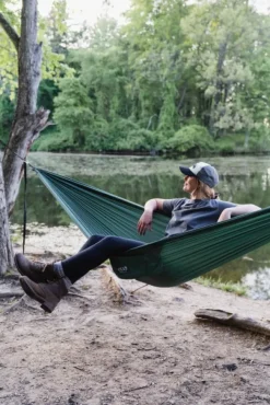 Eno Hammock Eno TechNest Bluesign riippumatto, vihreä| Teltat, Makuupussit Ja Makuualustat