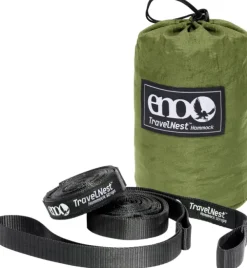 Eno Hammock Eno TravelNest Hammock + Straps Combo riippumatto ja kiinnitysjärjestelmä, vihreä| Riippumatot