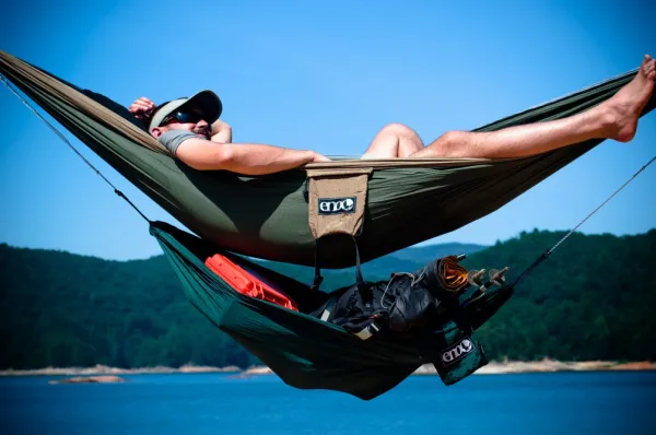 Eno Hammock Riippumatot^Eno Underbelly Gear Sling riippumatto tavaroille, harmaa